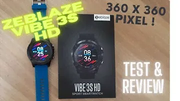 Best Budget Smartwatch 2021 ? Zeblaze Vibe 3S HD. 1.3 inch , 360x360 pixel display .Test & Review .