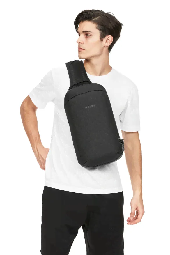 Сумка-антивор слинг Pacsafe Vibe 325 Jet Black