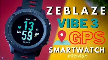 Zeblaze VIBE 3 GPS 1.3'' Full-round Touch Screen Built-in GPS Smartwatch | Review & how to set up.