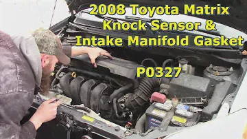 Pontiac Vibe & Toyota Matrix: Replace Knock Sensor & Intake Manifold Gasket by @GettinJunkDone