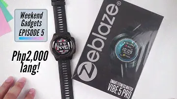 Zeblaze Vibe 5 Pro: Napakapraktikal na Smartwatch! [Weekend Gadgets: Episode 5]
